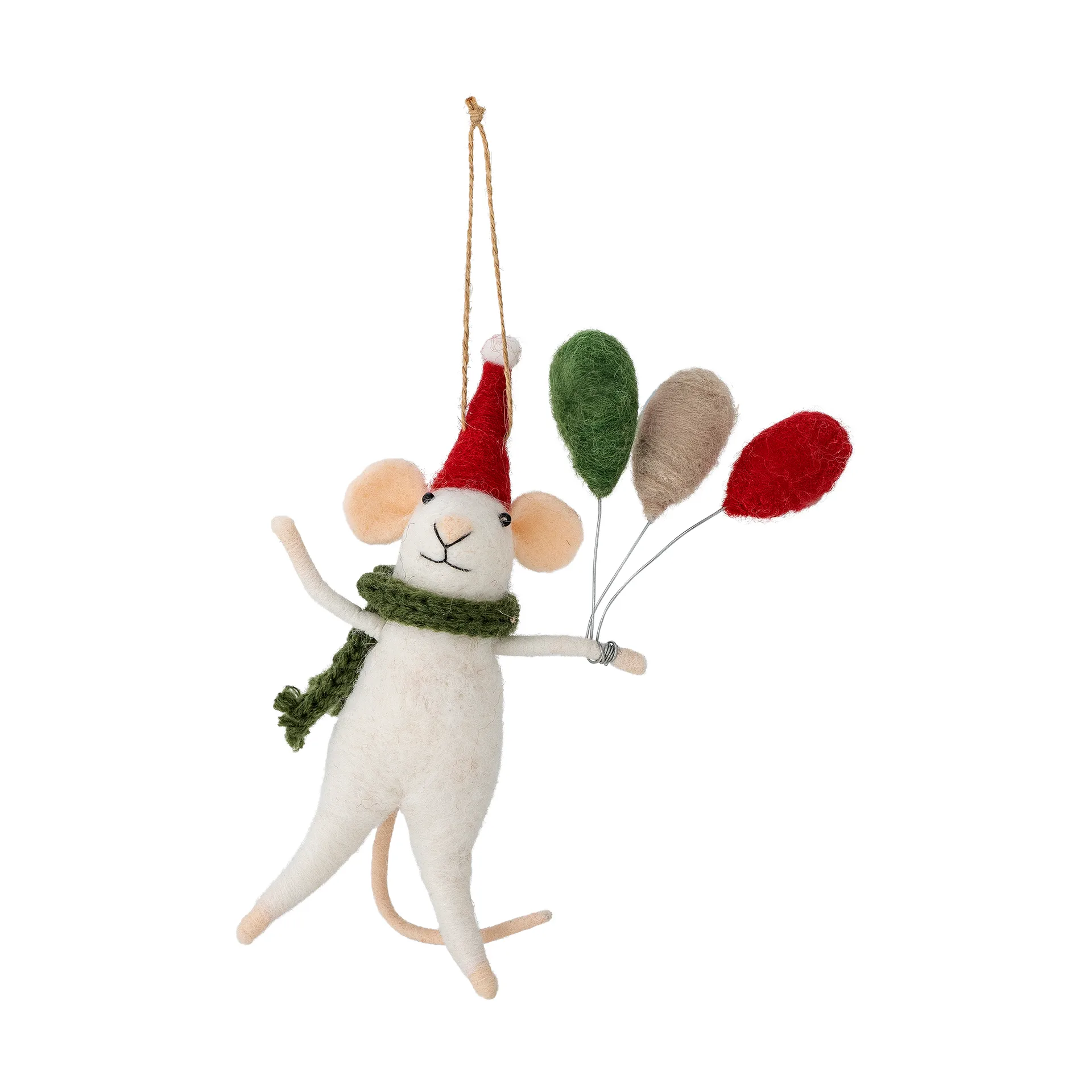 페오 크리스마스 트리 오너먼트 울, White Bloomingville | 블루밍빌