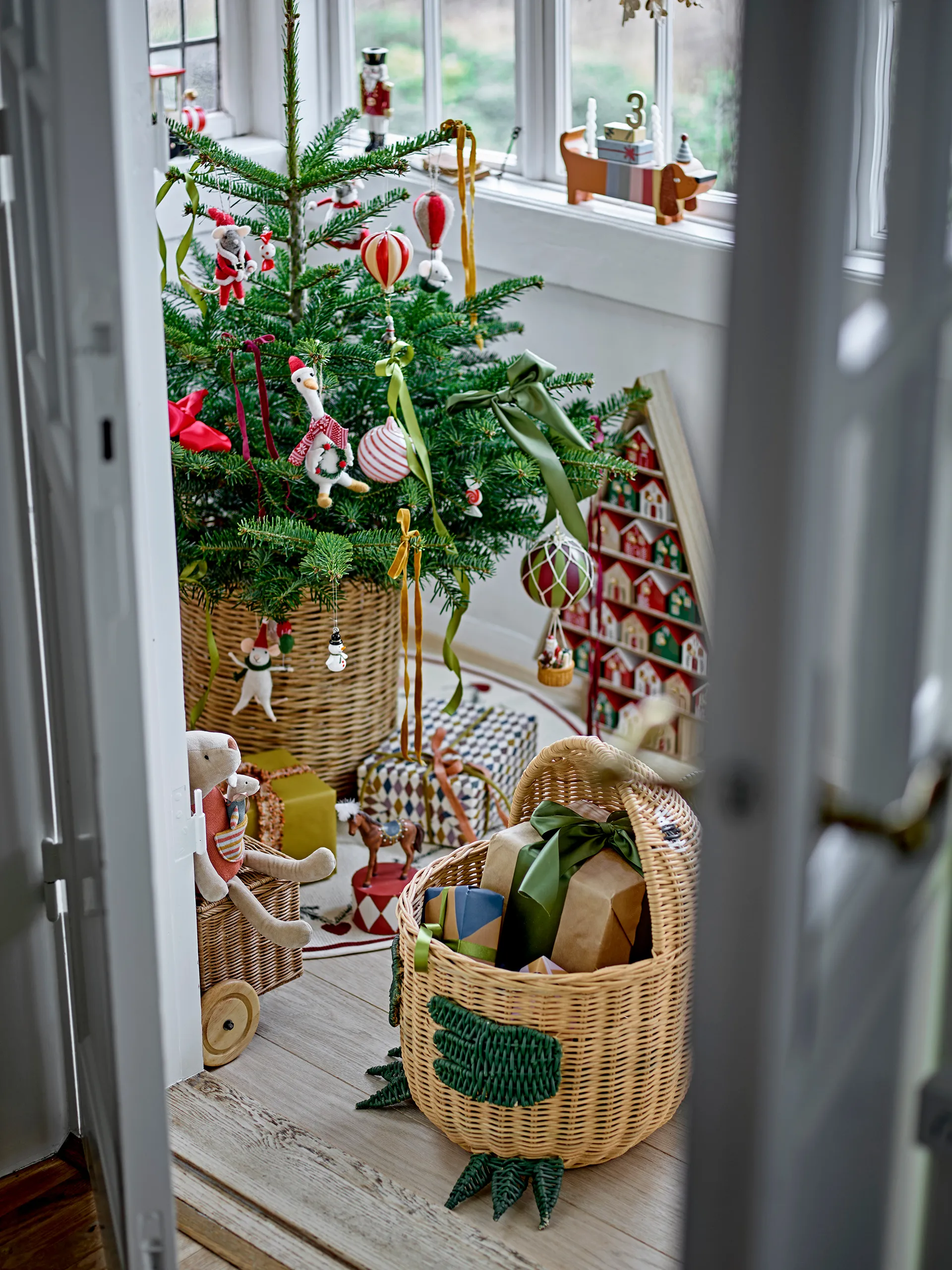 페오 크리스마스 트리 오너먼트 울, White Bloomingville | 블루밍빌