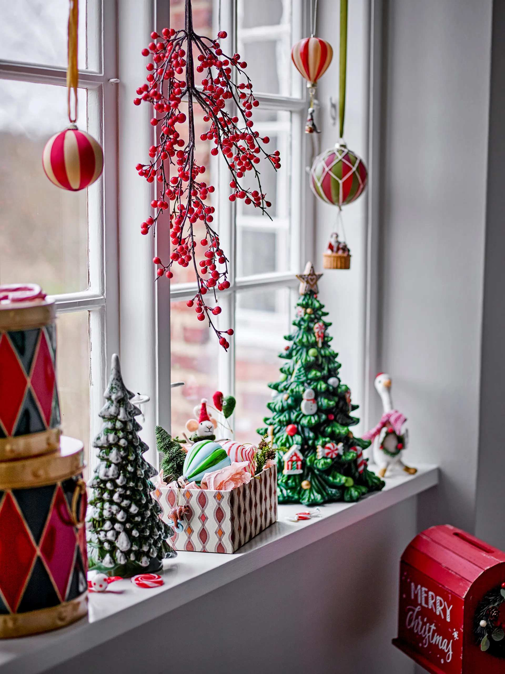 페오 크리스마스 트리 오너먼트 울, White Bloomingville | 블루밍빌