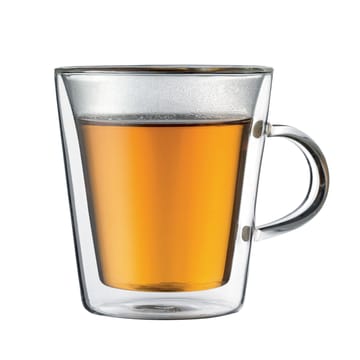 캔틴 더블월 유리컵 2개 세트 - 0.2 l - Bodum | 보덤