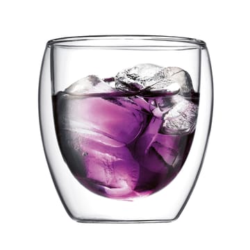 파비나 더블월 유리컵 2개 세트 - 0.25 l - Bodum | 보덤