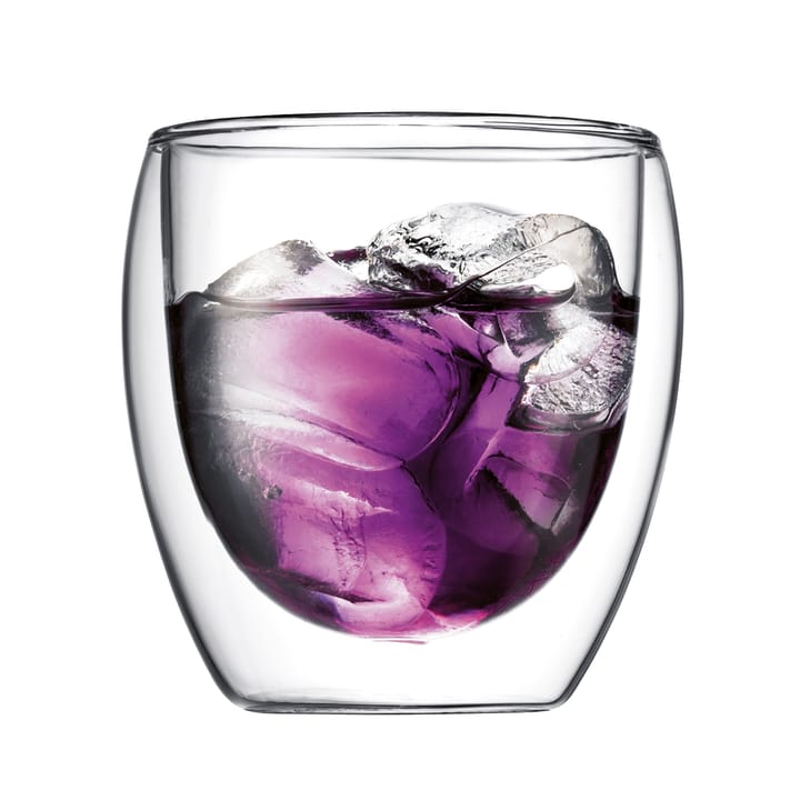 파비나 더블월 유리컵 2개 세트, 0.25 l Bodum | 보덤