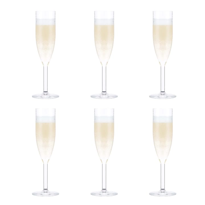오크테트 샴페인잔 6개 세트 - 12 cl - Bodum | 보덤