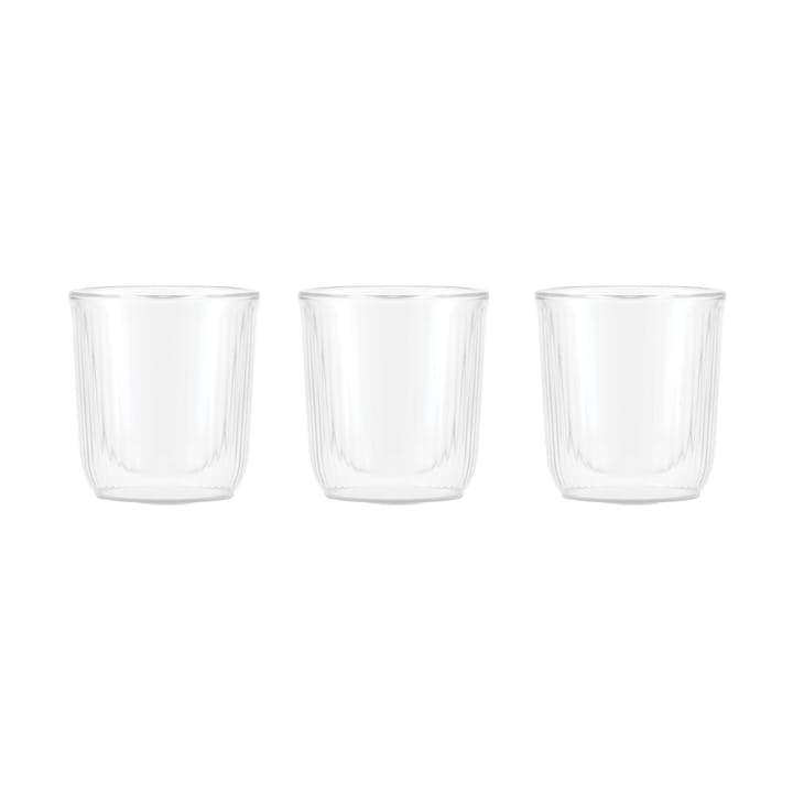듀로 더블월 사케 글래스 6 cl 3개 세트 - Clear-bamboo - Bodum | 보덤