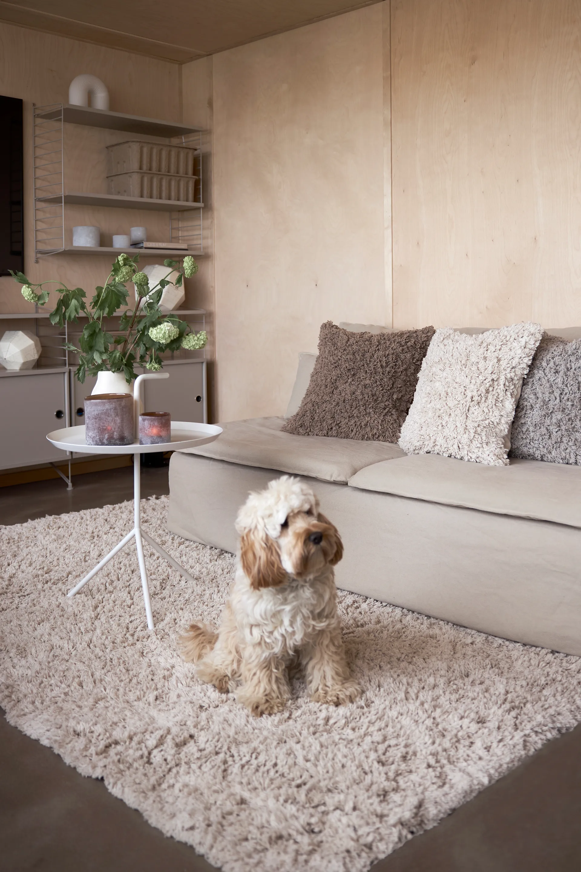 노마 코튼 러그 160x230 cm, Beige Boel & Jan | 보엘앤얀