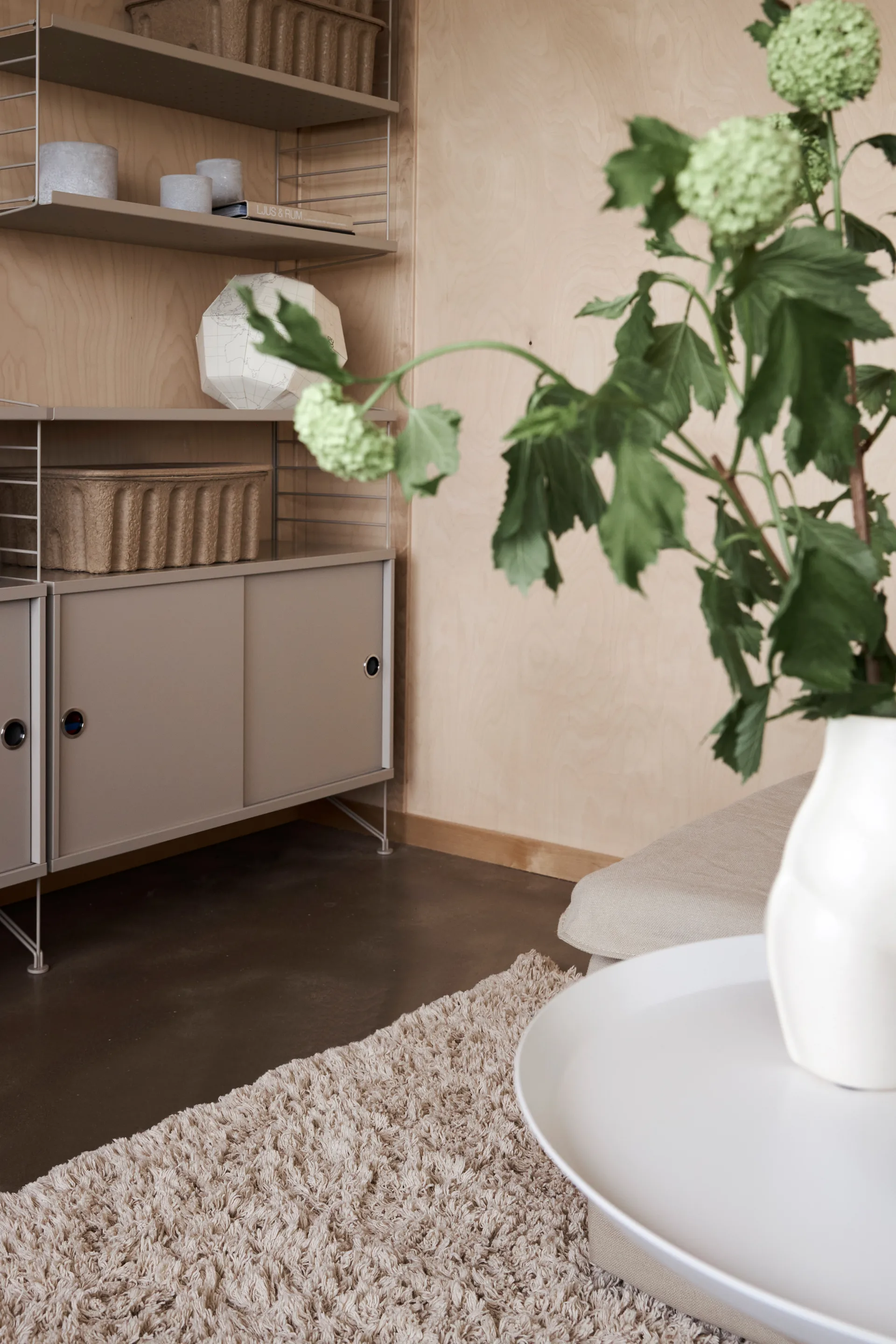 노마 코튼 러그 160x230 cm, Beige Boel & Jan | 보엘앤얀