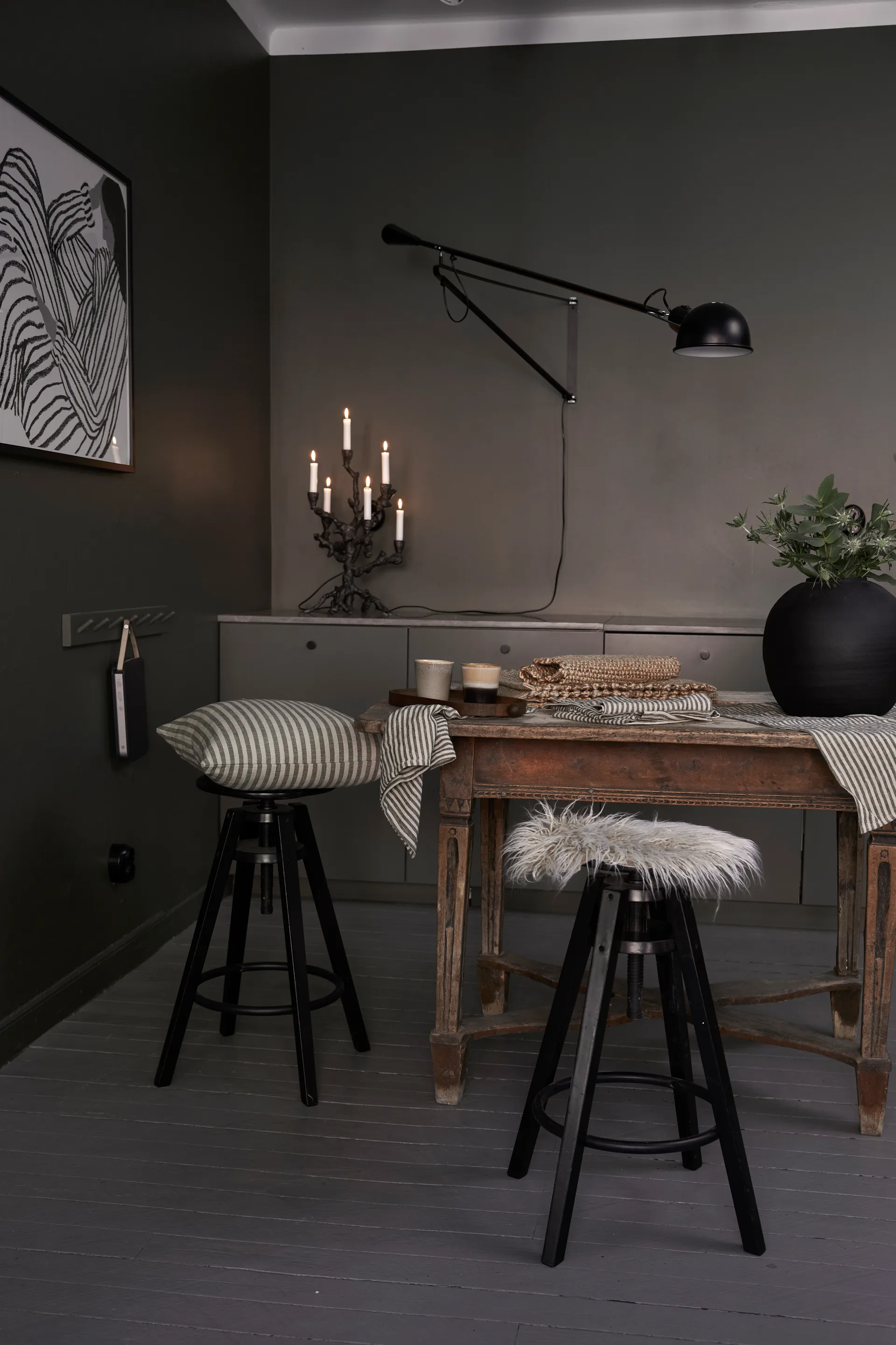 돌리 체어 쿠션 Ø35 cm, Brown Boel & Jan | 보엘앤얀