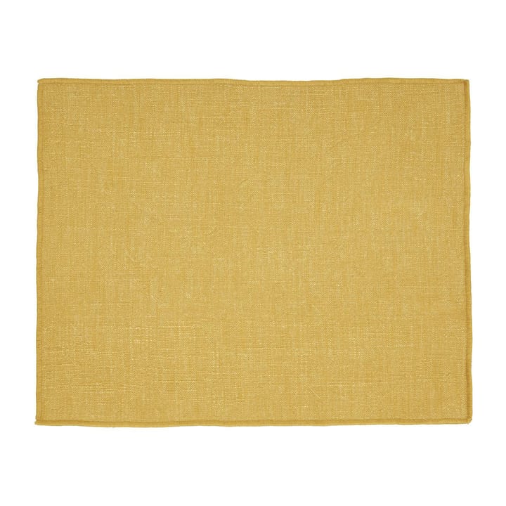 루푸스 테이블매트 35x45 cm - Yellow - Boel & Jan | 보엘앤얀