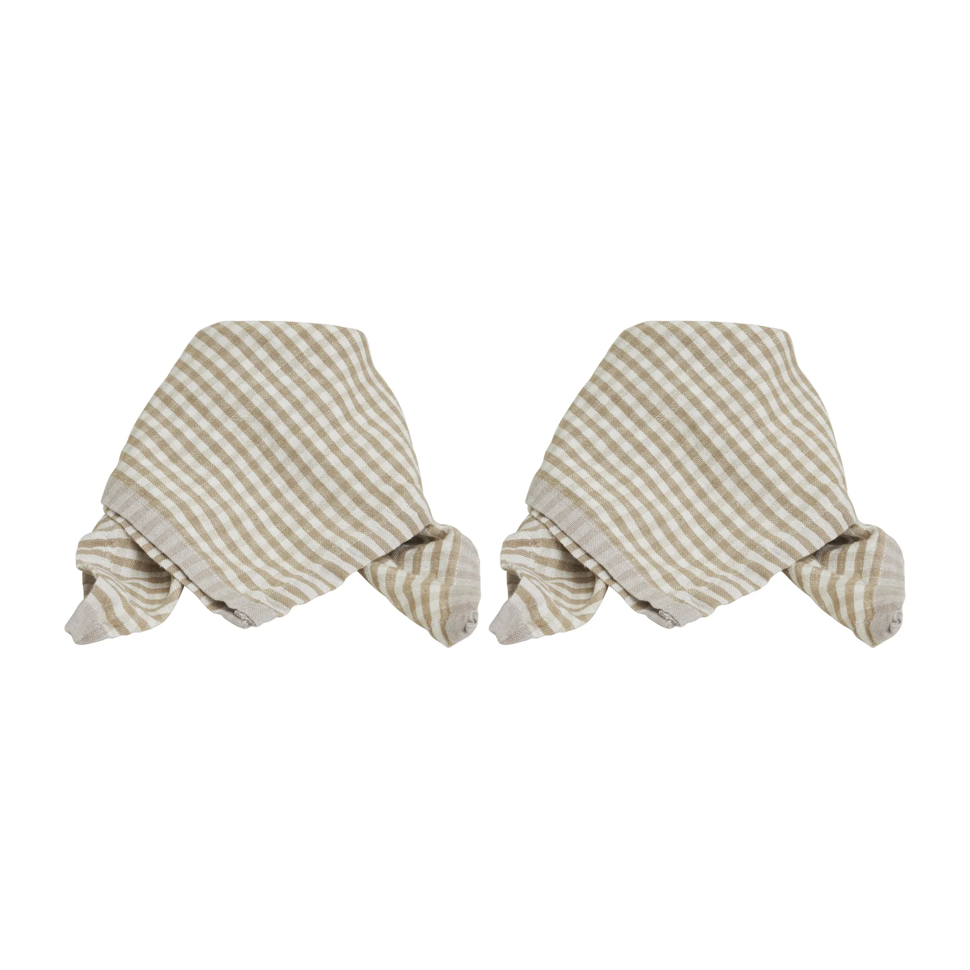 룬드그렌 냅킨 40x40 cm 2개 세트, Beige Boel & Jan | 보엘앤얀