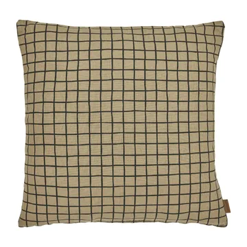 토프타 체크 쿠션 커버 45x45 cm - Brown - Boel & Jan | 보엘앤얀
