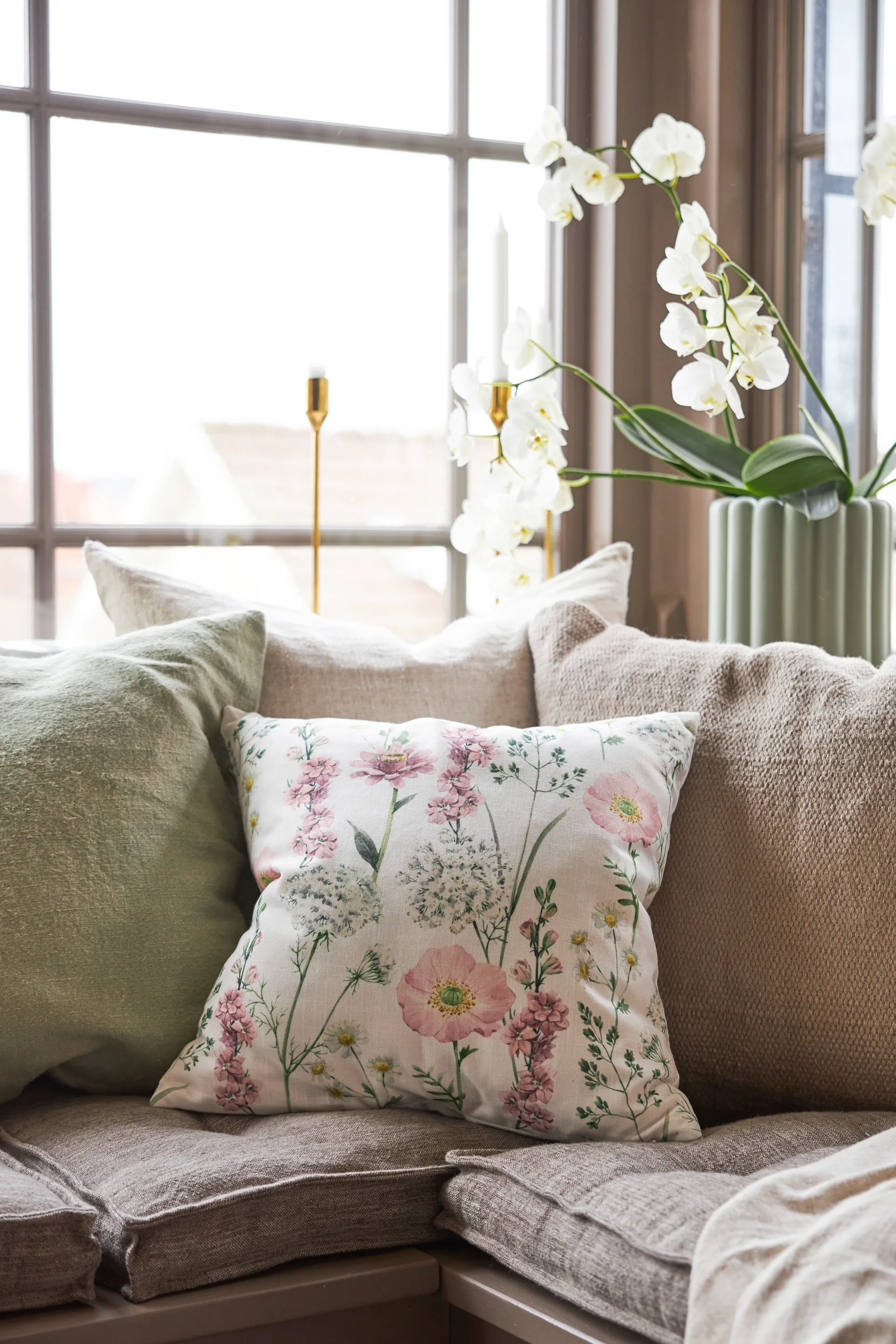 루푸스 베개커버 50x50 cm, Green Boel & Jan | 보엘앤얀