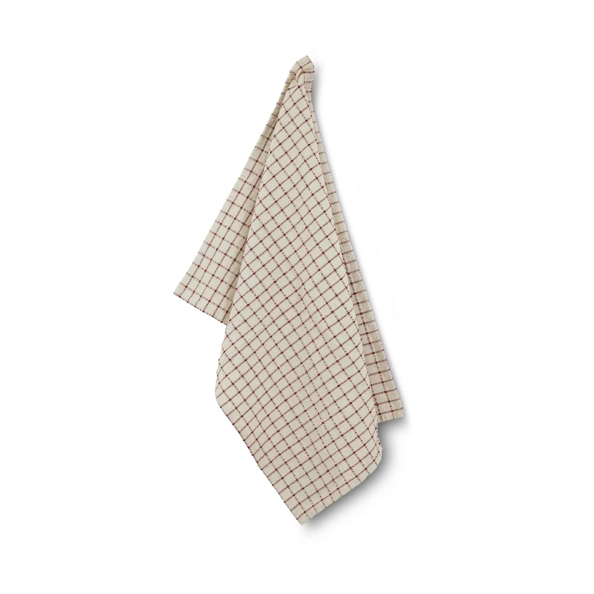 누어 주방 타올 50x70 cm, Red-Off white Boel & Jan | 보엘앤얀
