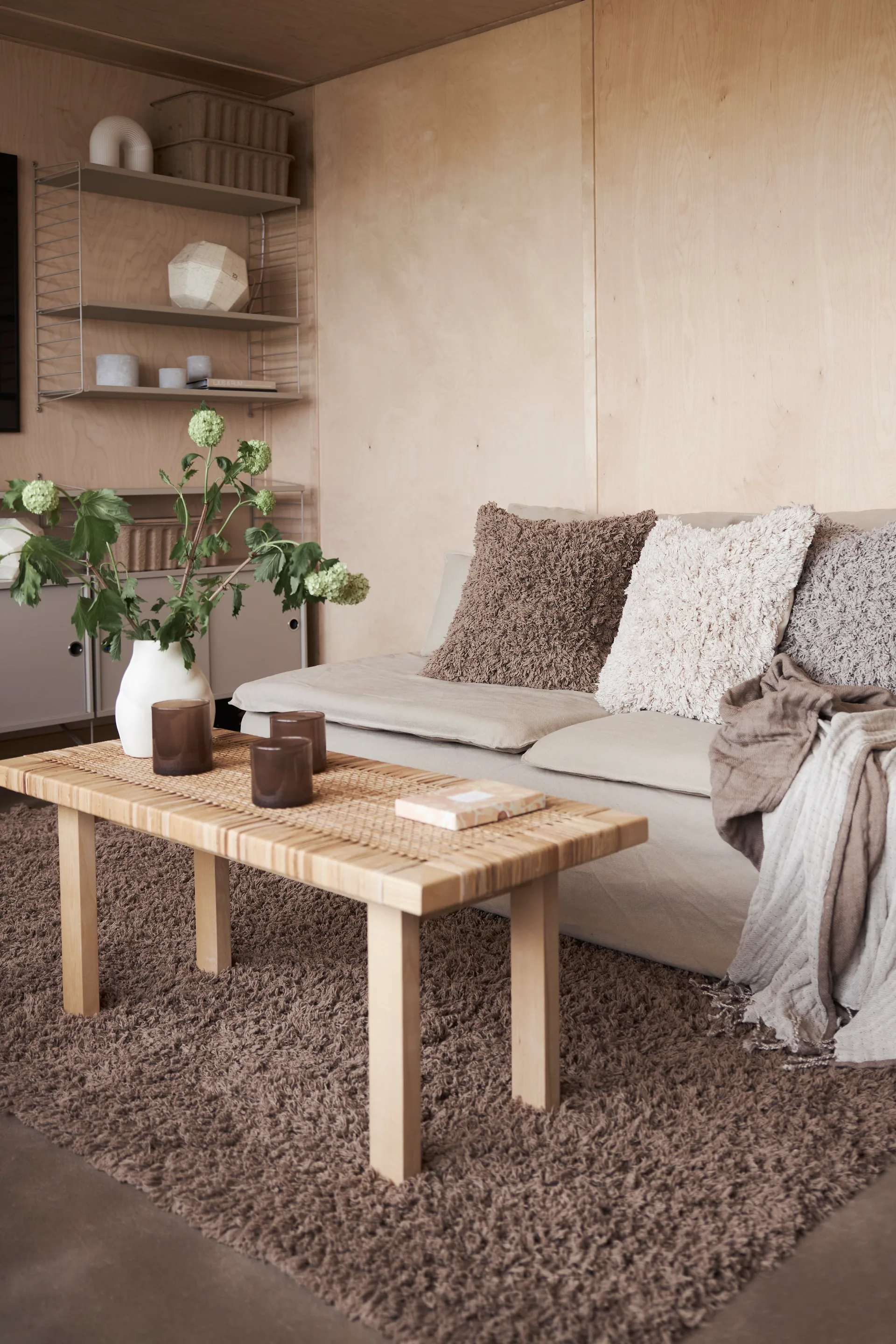 노마 코튼 러그 70x200 cm, Brown Boel & Jan | 보엘앤얀