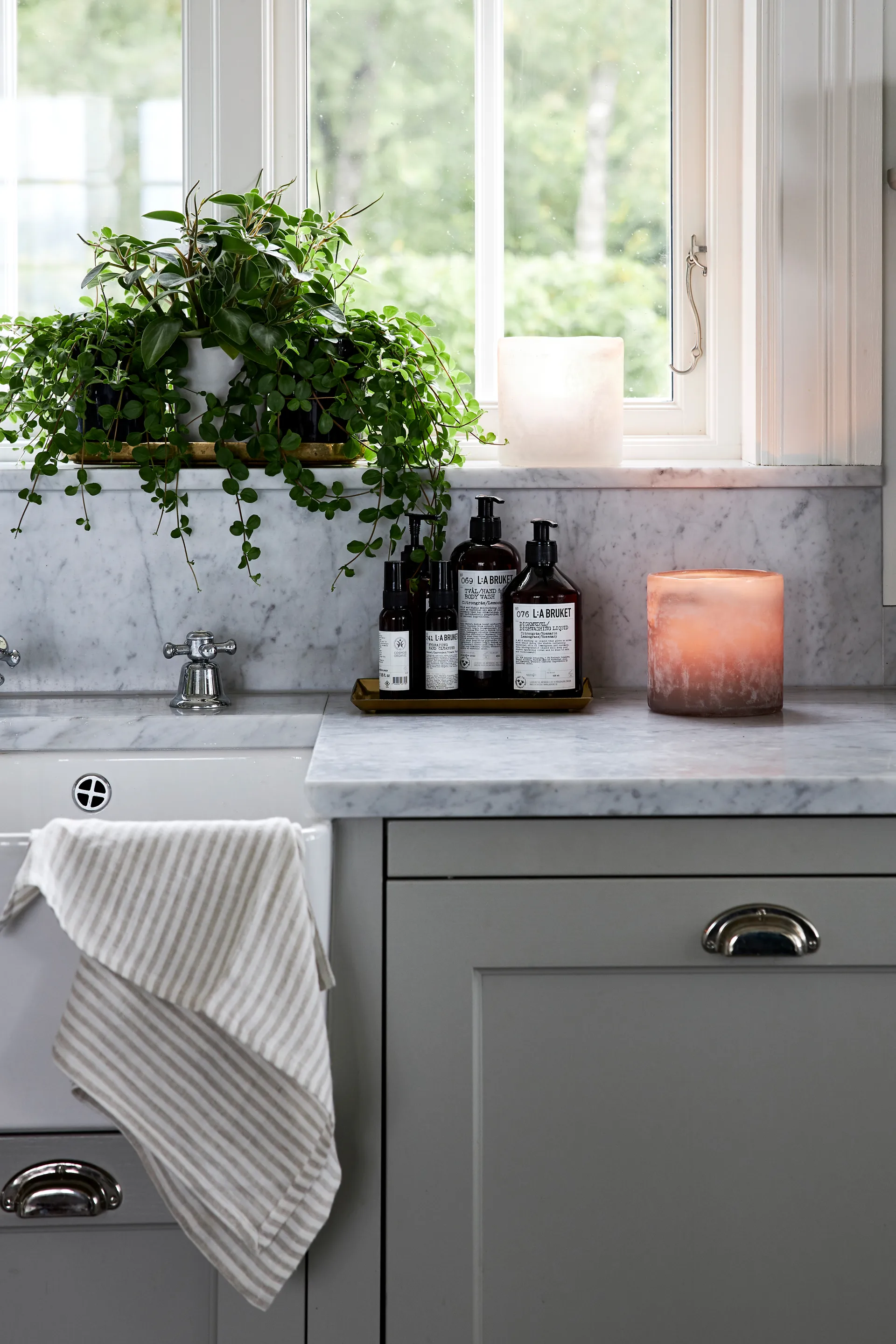 Bungenas 캔들홀더 Ø8 cm, Brown Boel & Jan | 보엘앤얀