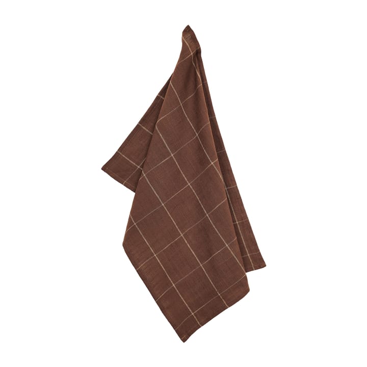 Lunnevik 주방 타월 코튼 50x70 cm - Brown - Boel & Jan | 보엘앤얀