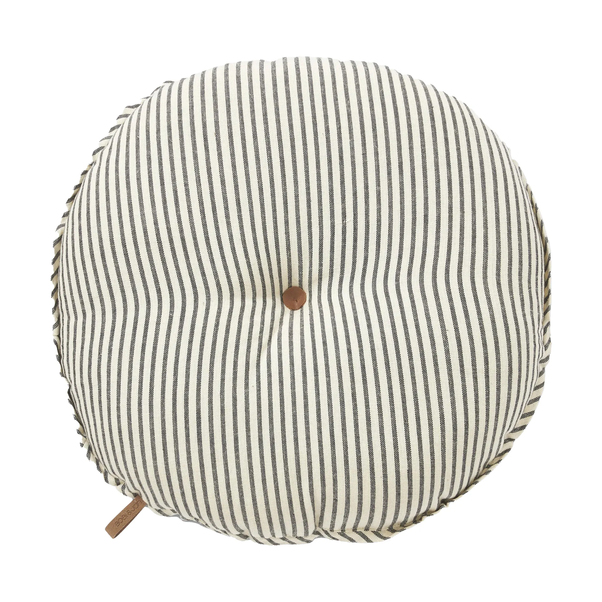 Sammie 의자 패드 Ø40 cm, Black and white Boel & Jan | 보엘앤얀