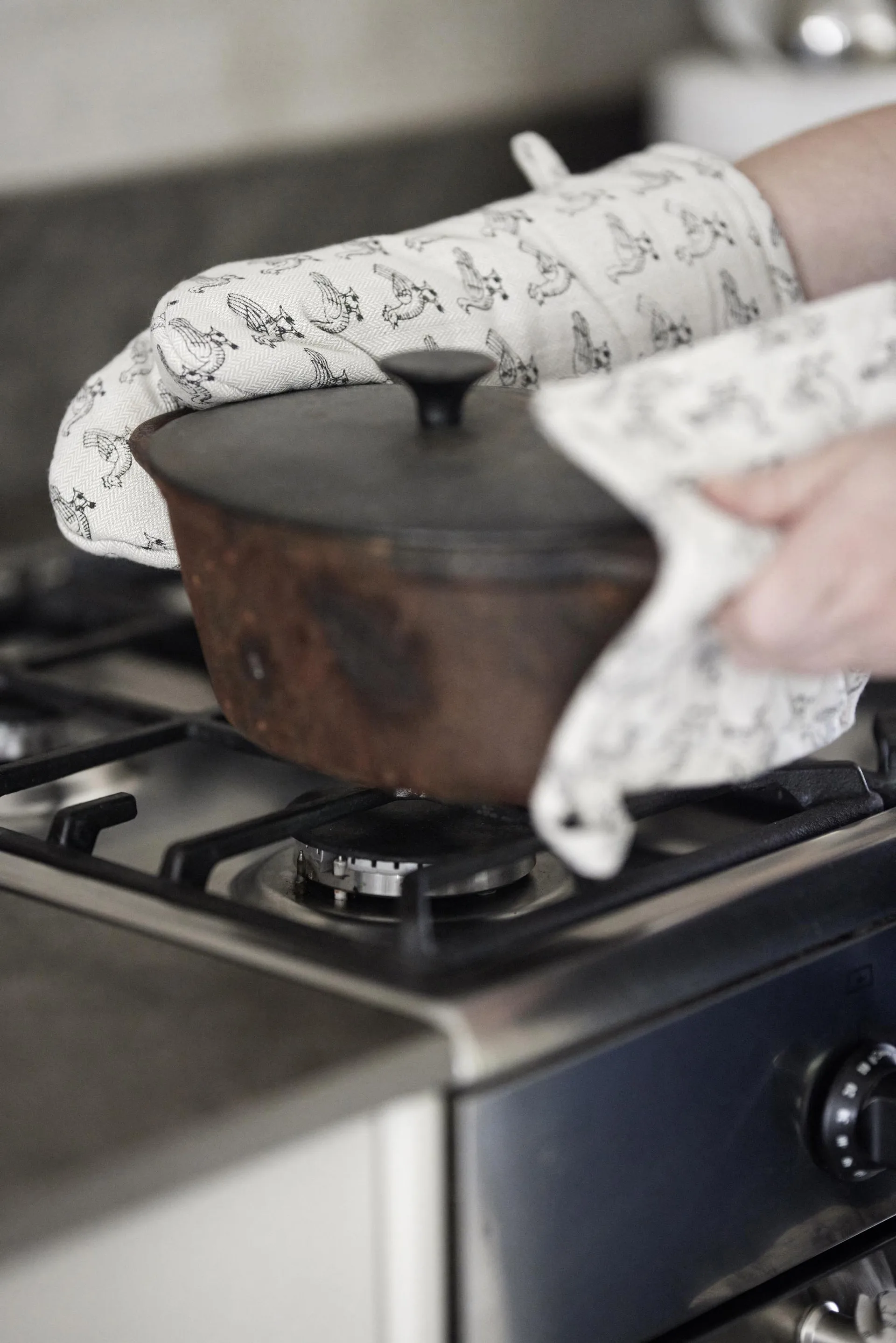 Stina 오븐 장갑 15x30 cm, Beige Boel & Jan | 보엘앤얀