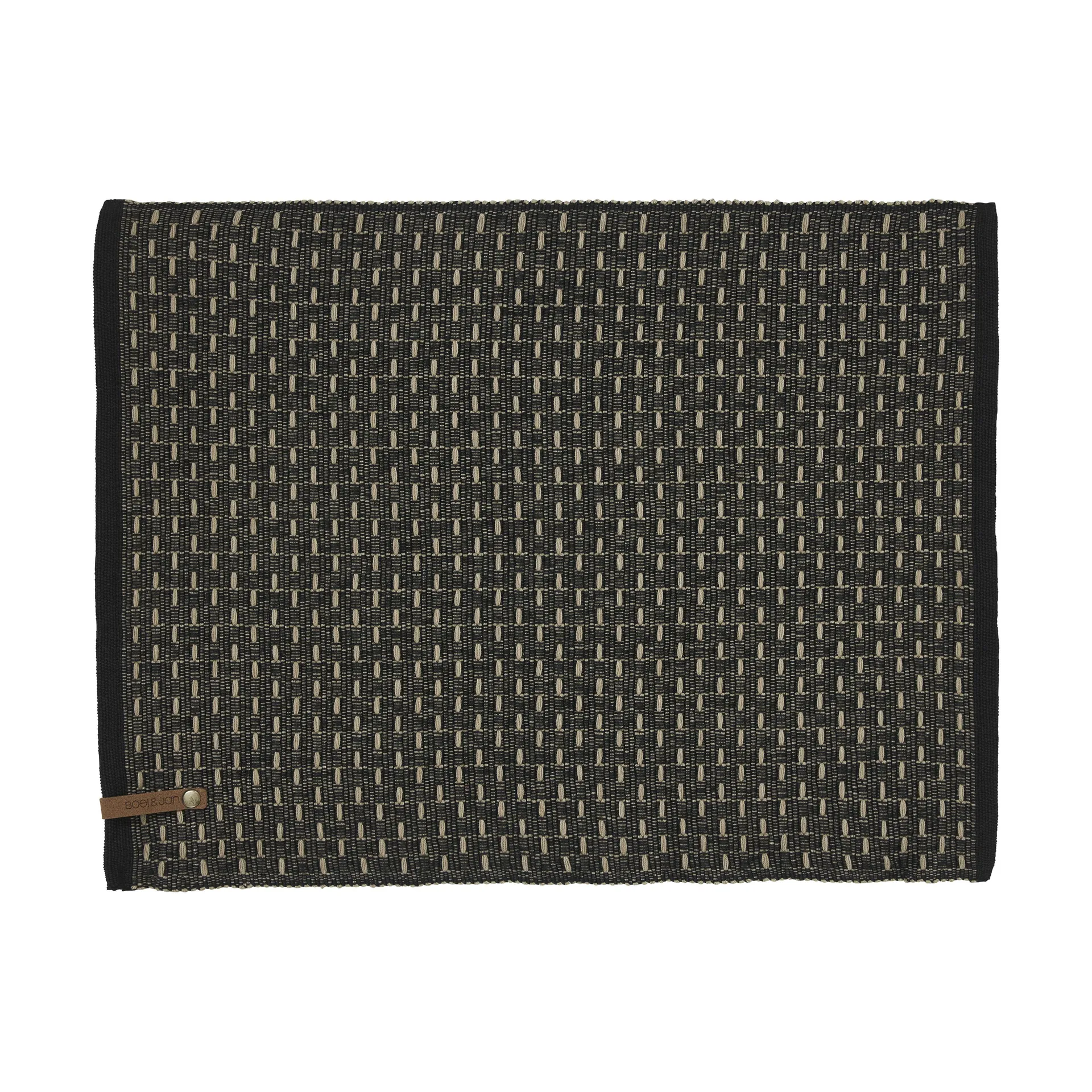 Theun 테이블매트 35x45 cm, Black-nature Boel & Jan | 보엘앤얀