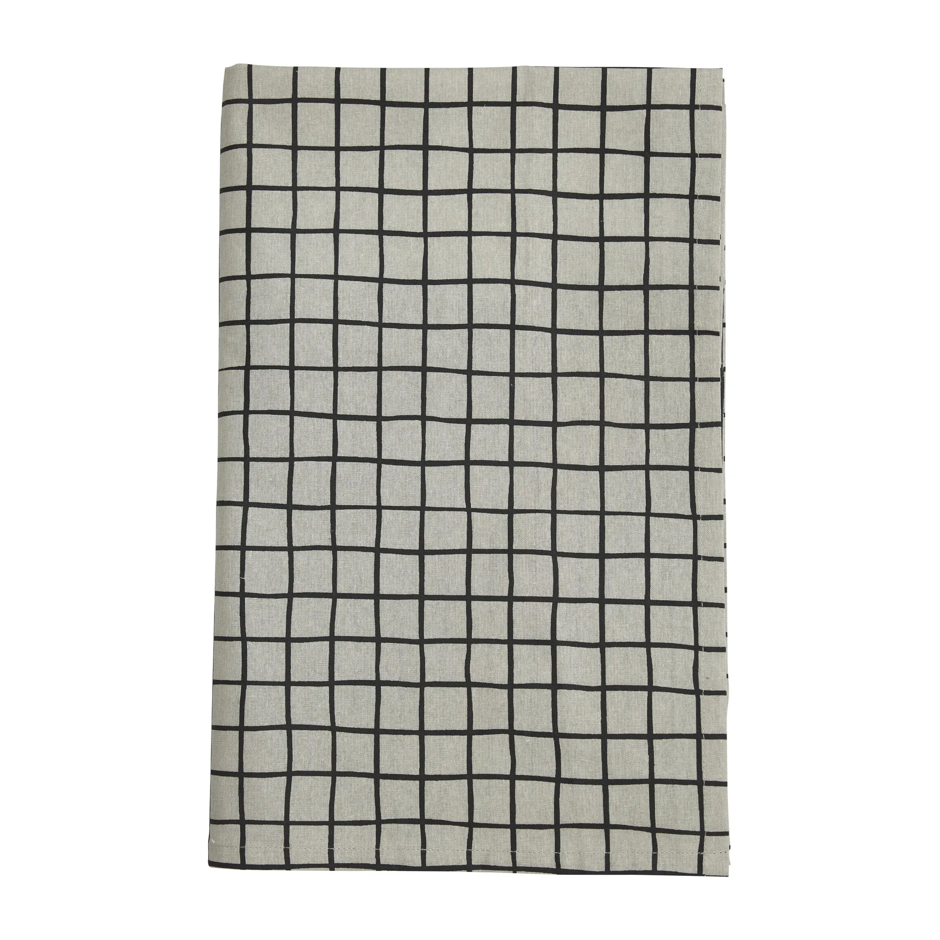 Tofta 체크 테이블 클로스 150x150 cm, Grey Boel & Jan | 보엘앤얀