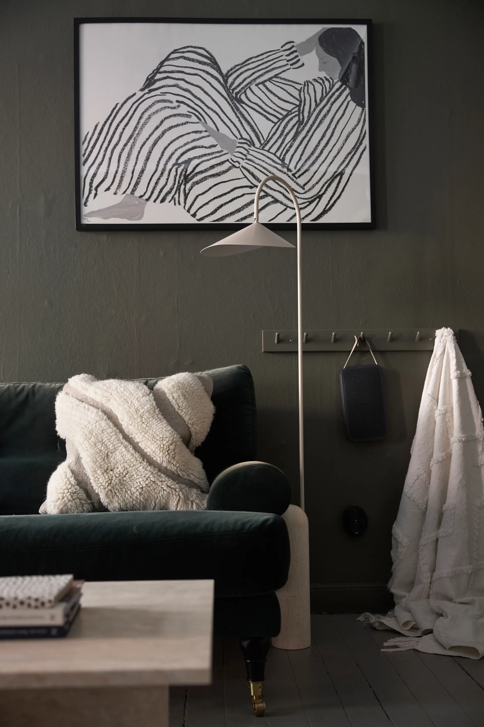 Tovhult 코튼 스로우 130x170 cm, Offwhite Boel & Jan | 보엘앤얀