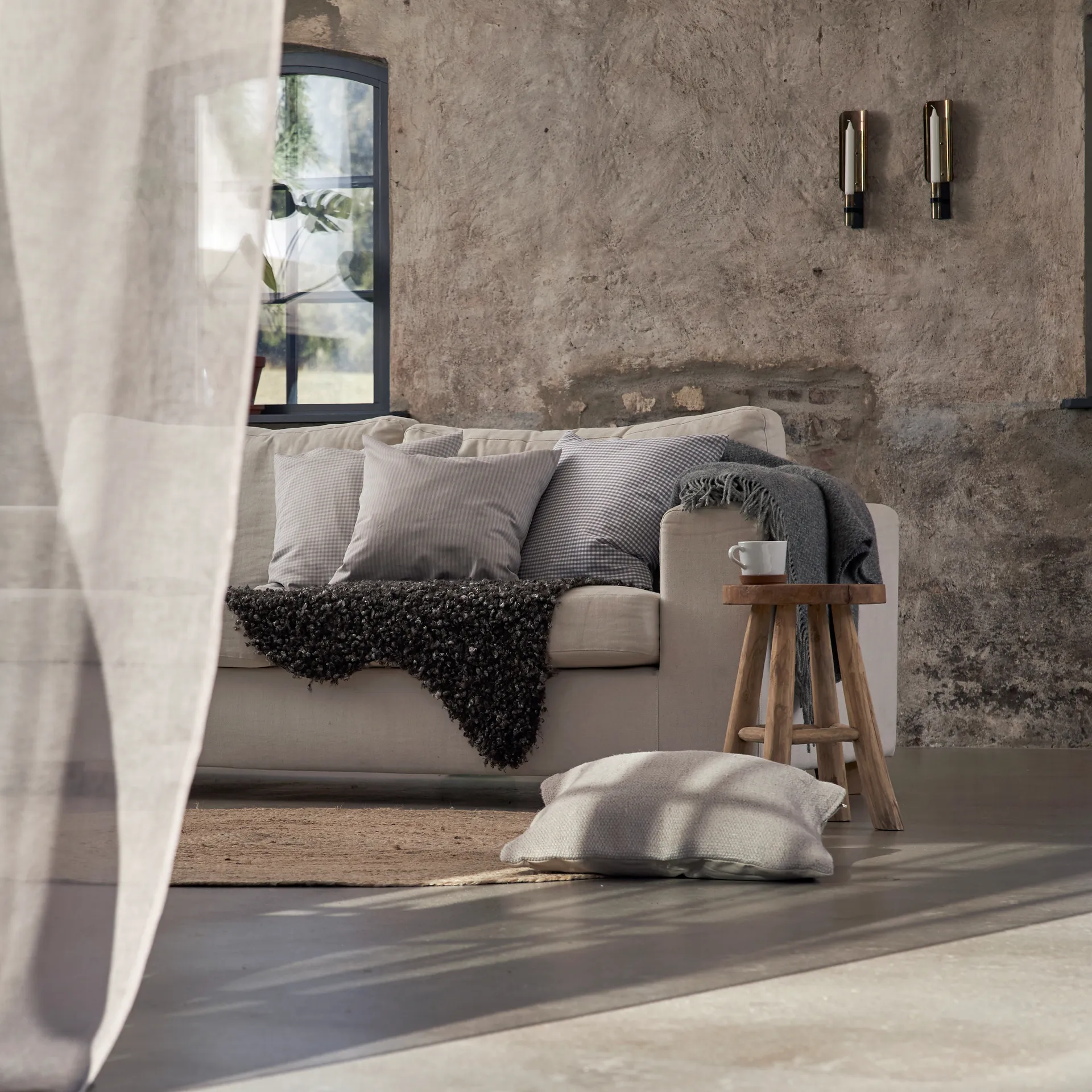 Walter 울 스로우 120x150 cm, Grey Boel & Jan | 보엘앤얀