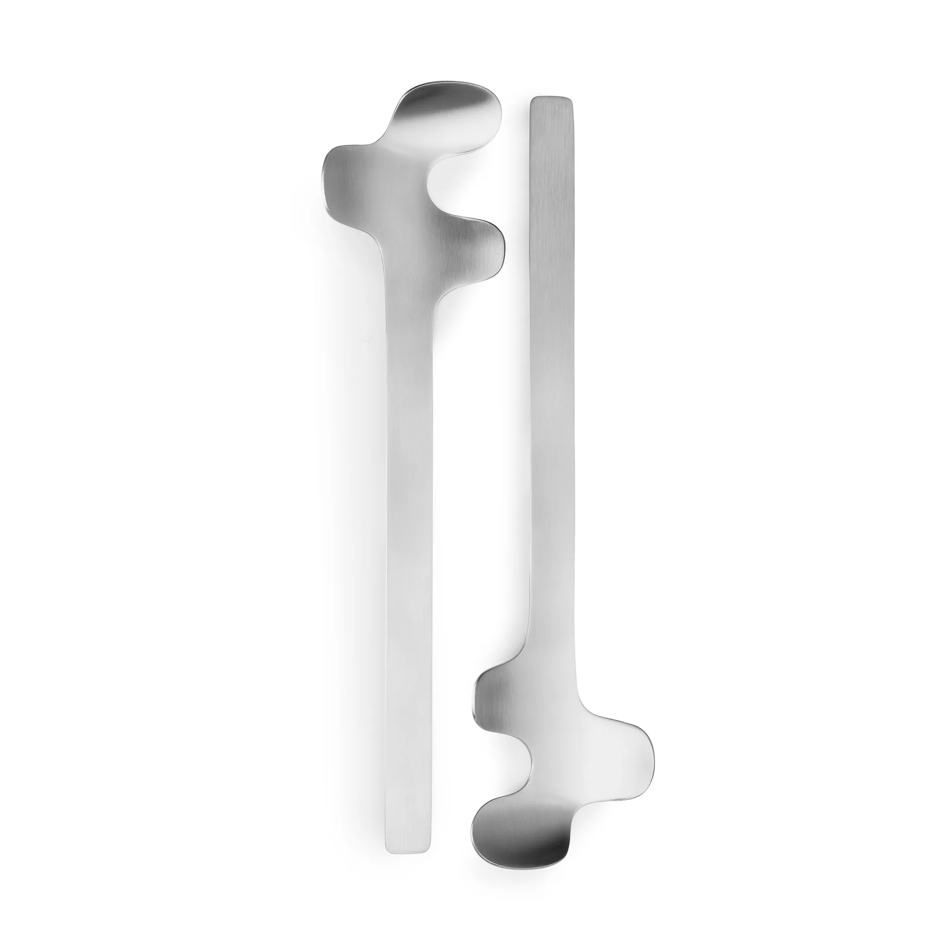 리프 샐러드 서버, Brushed Steel Born In Sweden | 본인스웨덴