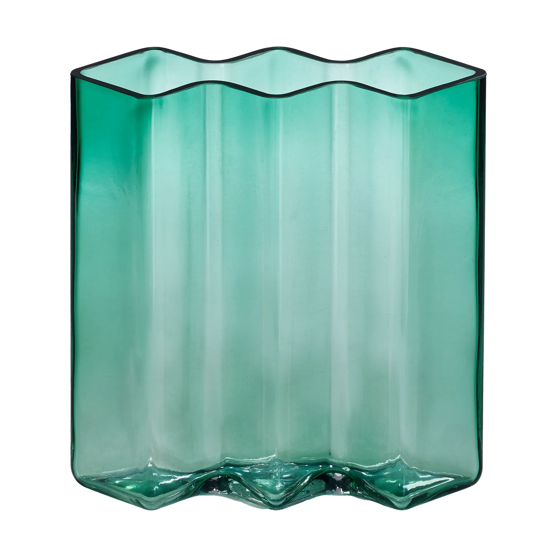 Row 화병 three chambers high, Green Born In Sweden | 본인스웨덴