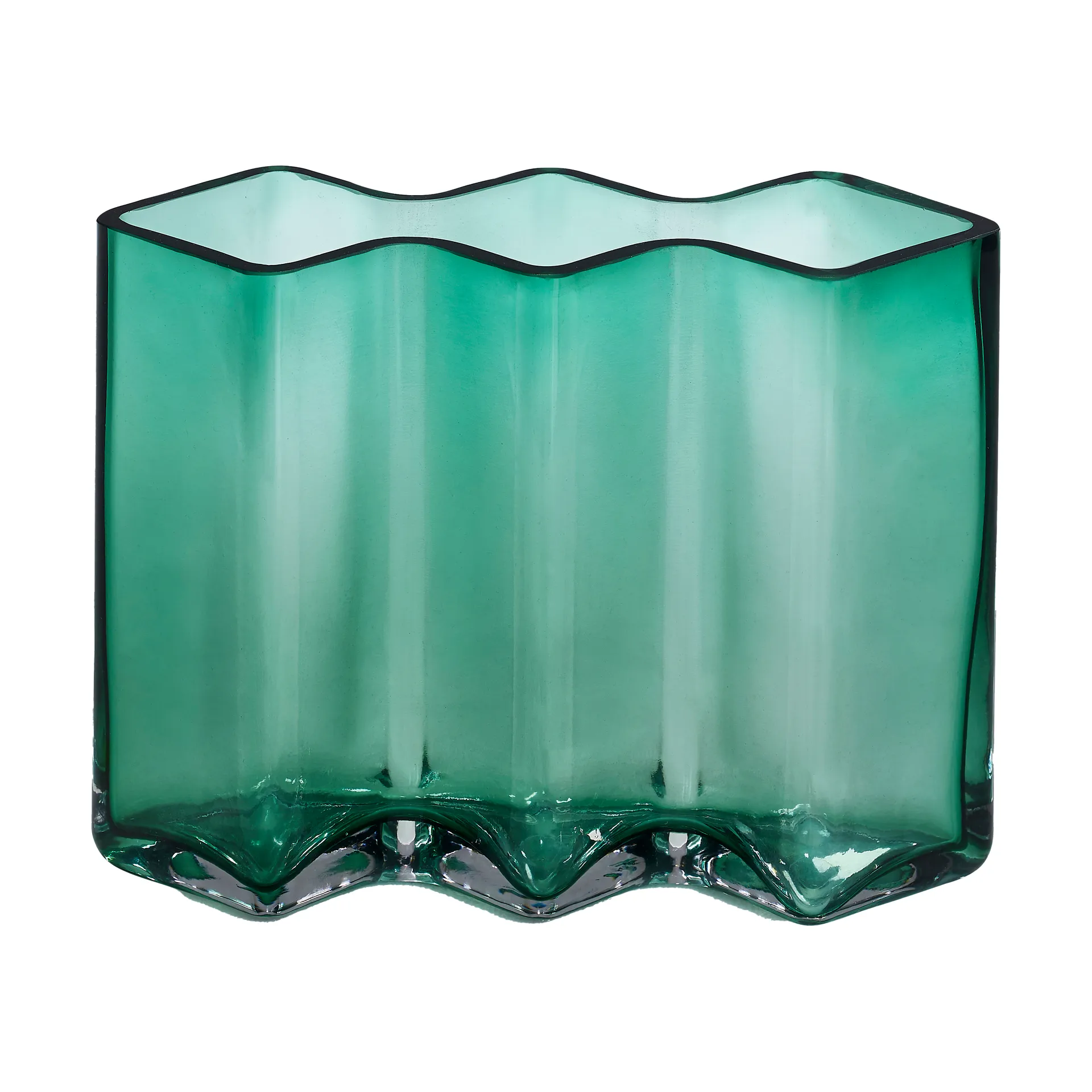 Row 화병 three chambers low, Green Born In Sweden | 본인스웨덴