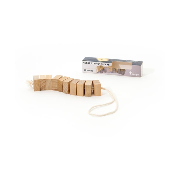 보사인 센트 블록 화이트 시더우드 스트링형, 10-pack Bosign | 보사인