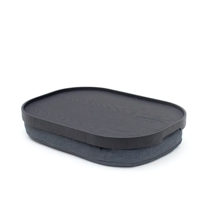 CurveLine™ 논슬립 무릎 트레이 47x34 cm - Black willow-grey - Bosign | 보사인