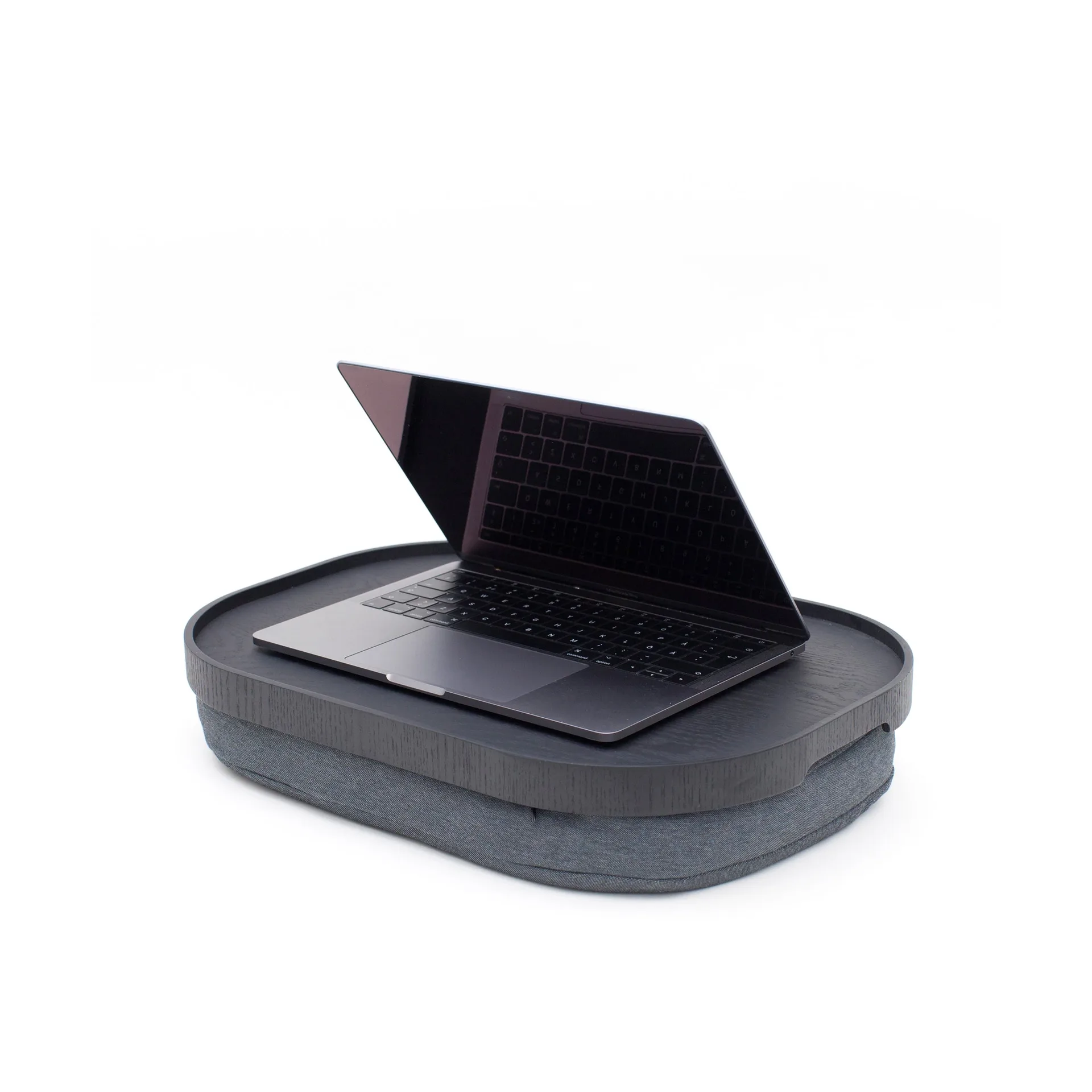 CurveLine™ 논슬립 무릎 트레이 47x34 cm, Black willow-grey Bosign | 보사인