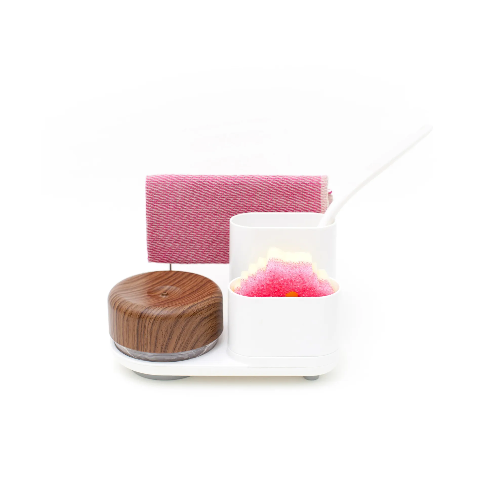 두-디시 캐디 플러스 디시 소프 펌프 스토리지 포함, Dark wood Bosign | 보사인