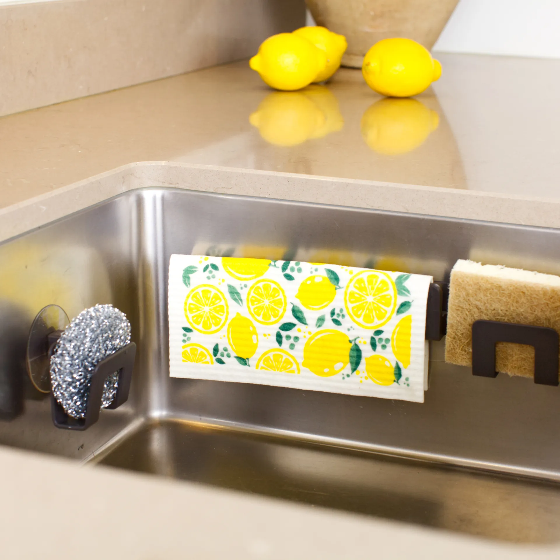 디시클로스 및 디시 스펀지 홀더 석션 컵 포함, Graphite grey Bosign | 보사인