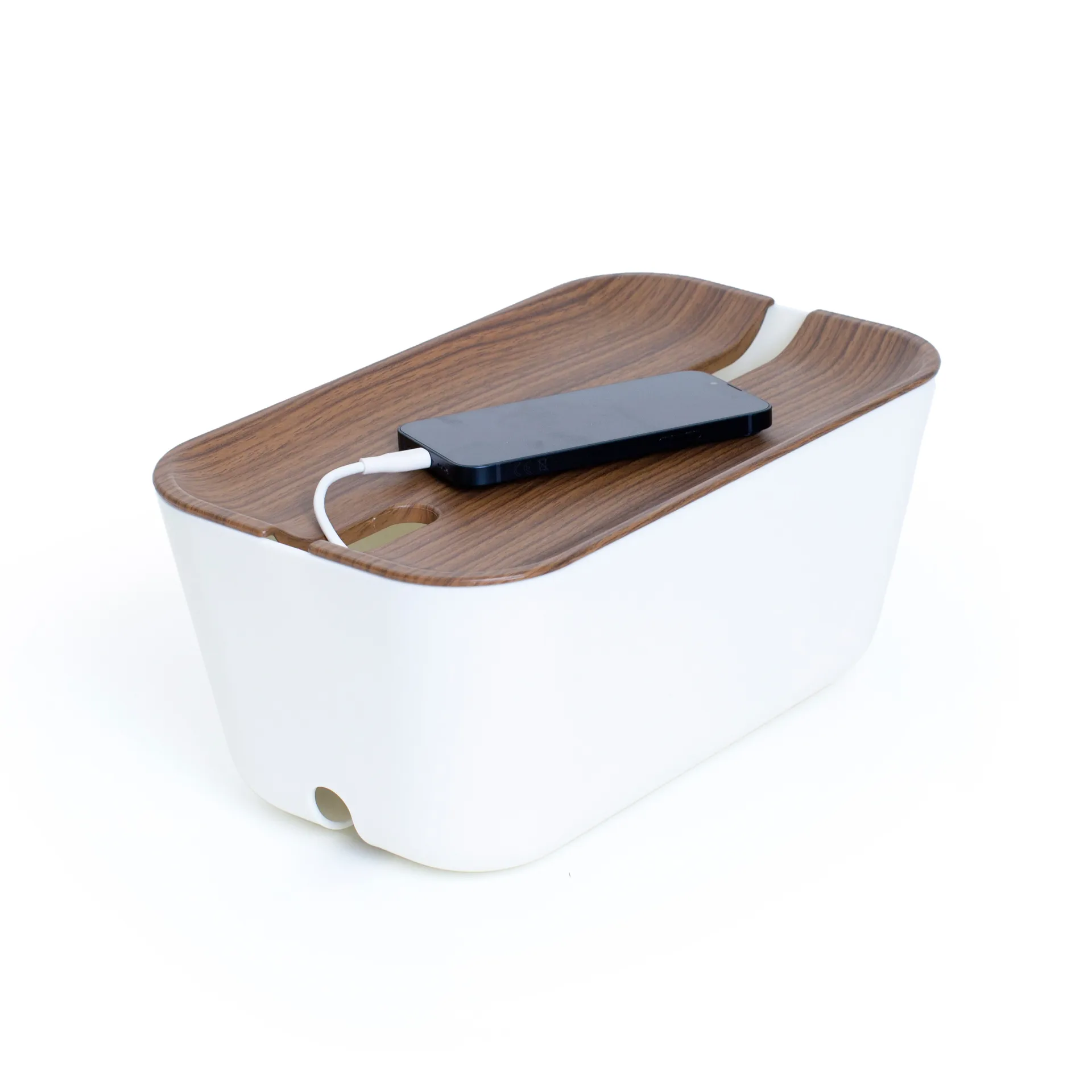 케이블 오거나이저 M 케이블 정리함, Dark  wooden details Bosign | 보사인