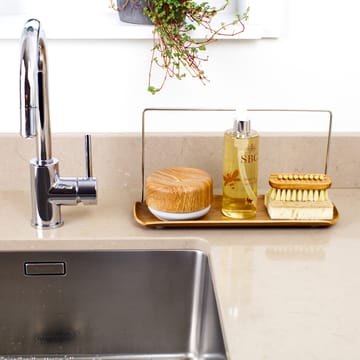 리프 디시 랙 디시클로스 홀더 포함 - Walnut-stainless steel - Bosign | 보사인