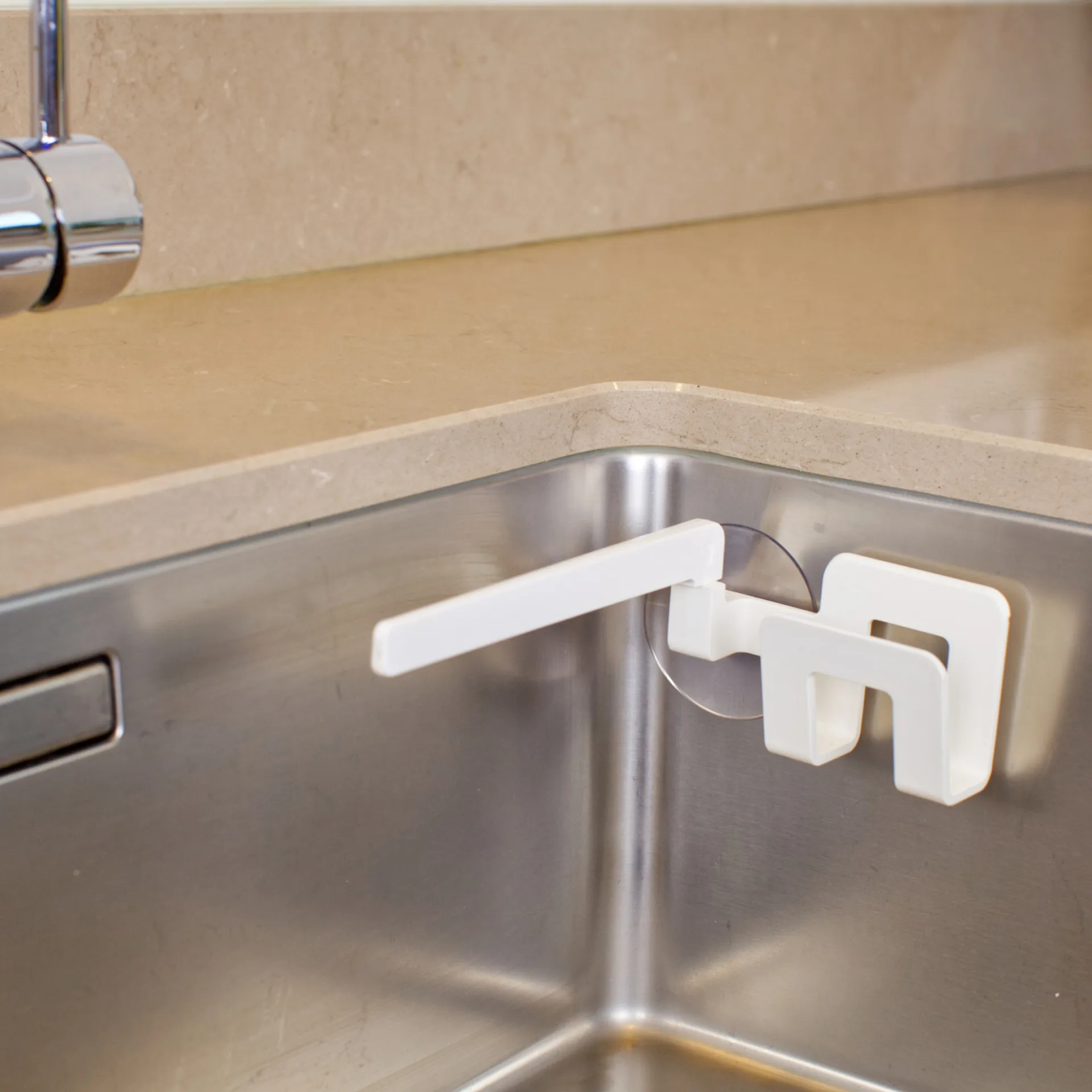 디시클로스 및 디시 스펀지 홀더 석션 컵 포함, White Bosign | 보사인