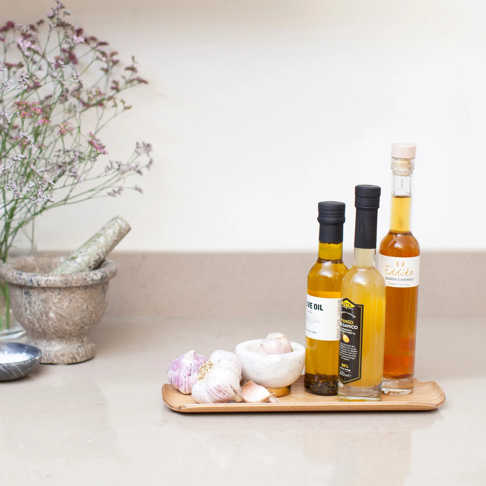 우든 트레이 나뭇잎, willow Bosign | 보사인