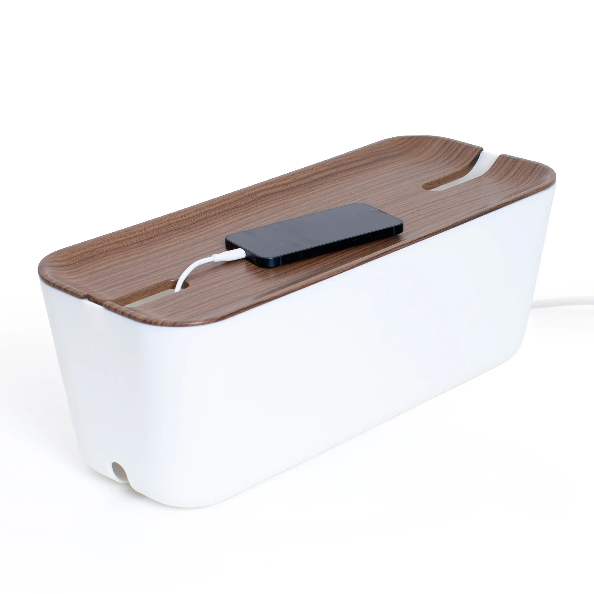 케이블 정리함 XL, Dark  wooden details Bosign | 보사인