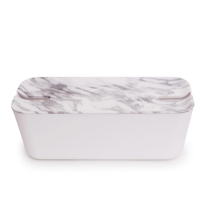 케이블 정리함 XL, marble print Bosign | 보사인