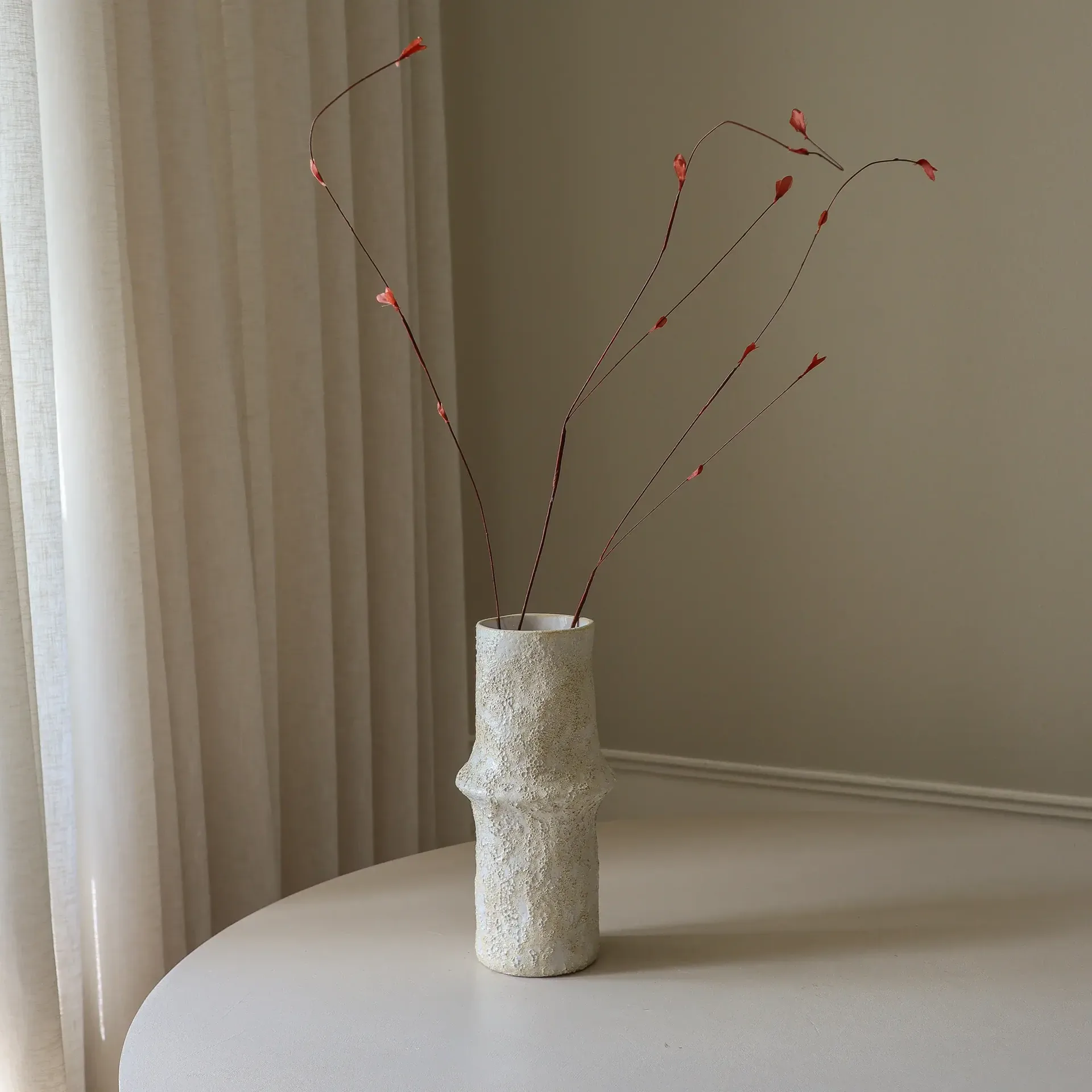 행잉 위로우 브랜치 인공 부케, 늘어진 버드나무 가지, 120 cm Botané | 보타네