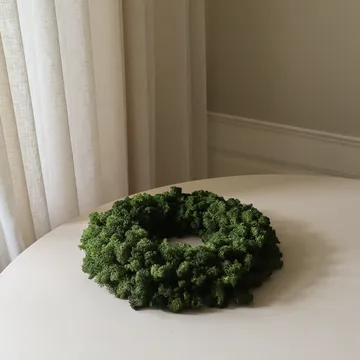 이끼 화환 - 그린, 지름 40 cm - Botané | 보타네