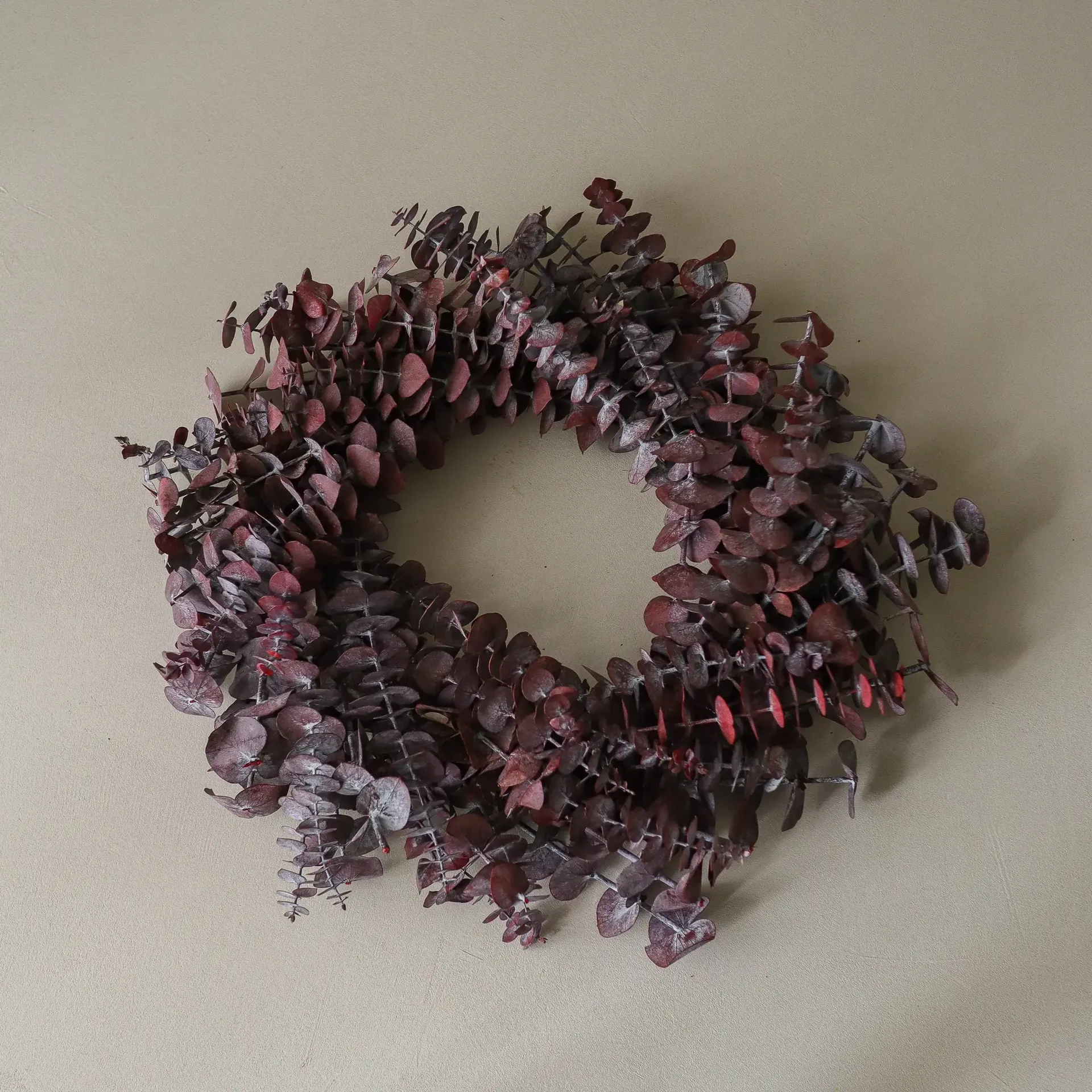유칼립투스 화환, 다크 레드, Ø40 cm Botané | 보타네