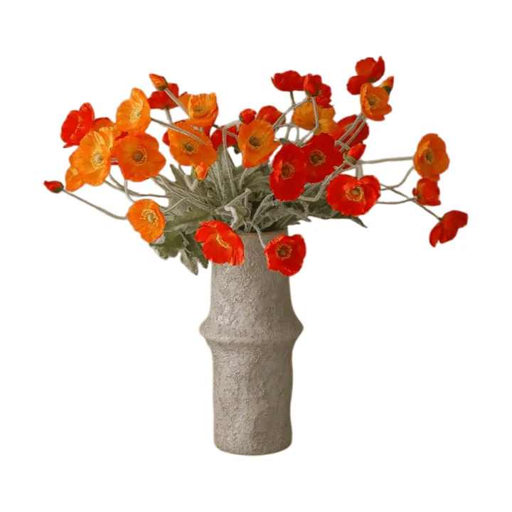 포피 선셋 인조 부케 - 양귀비, 56 cm, 11개 - Botané | 보타네
