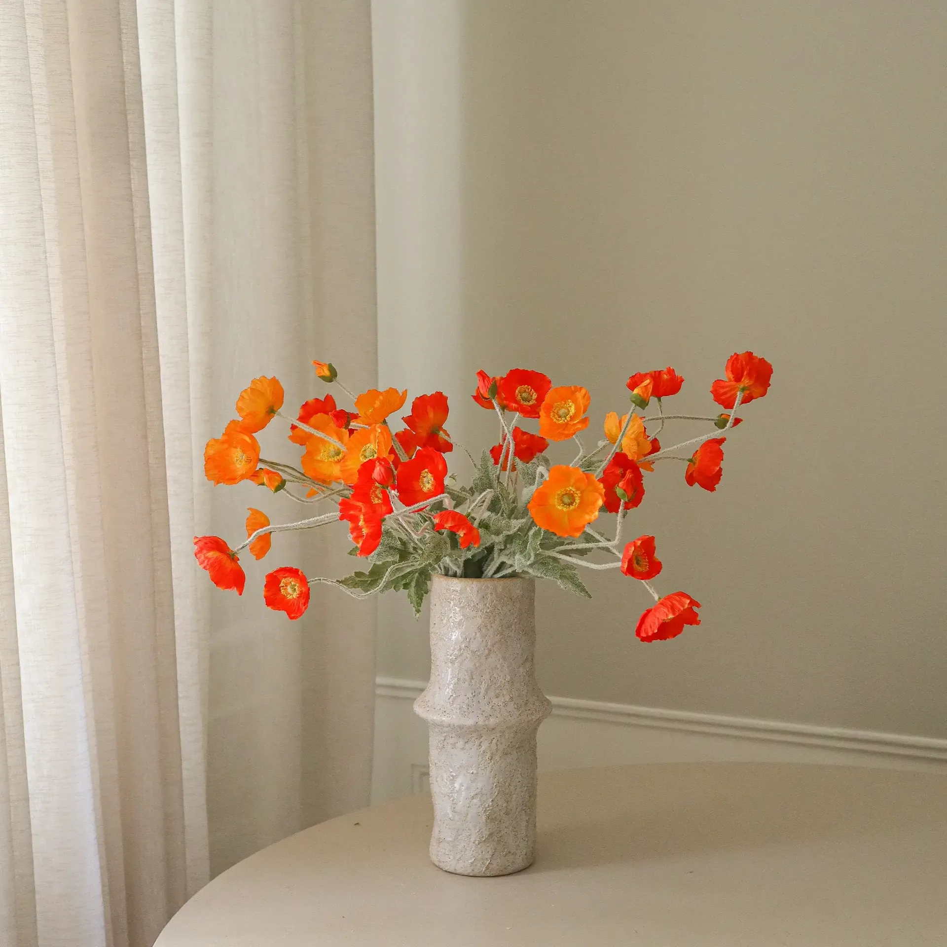 포피 선셋 인조 부케, 양귀비, 56 cm, 11개 Botané | 보타네