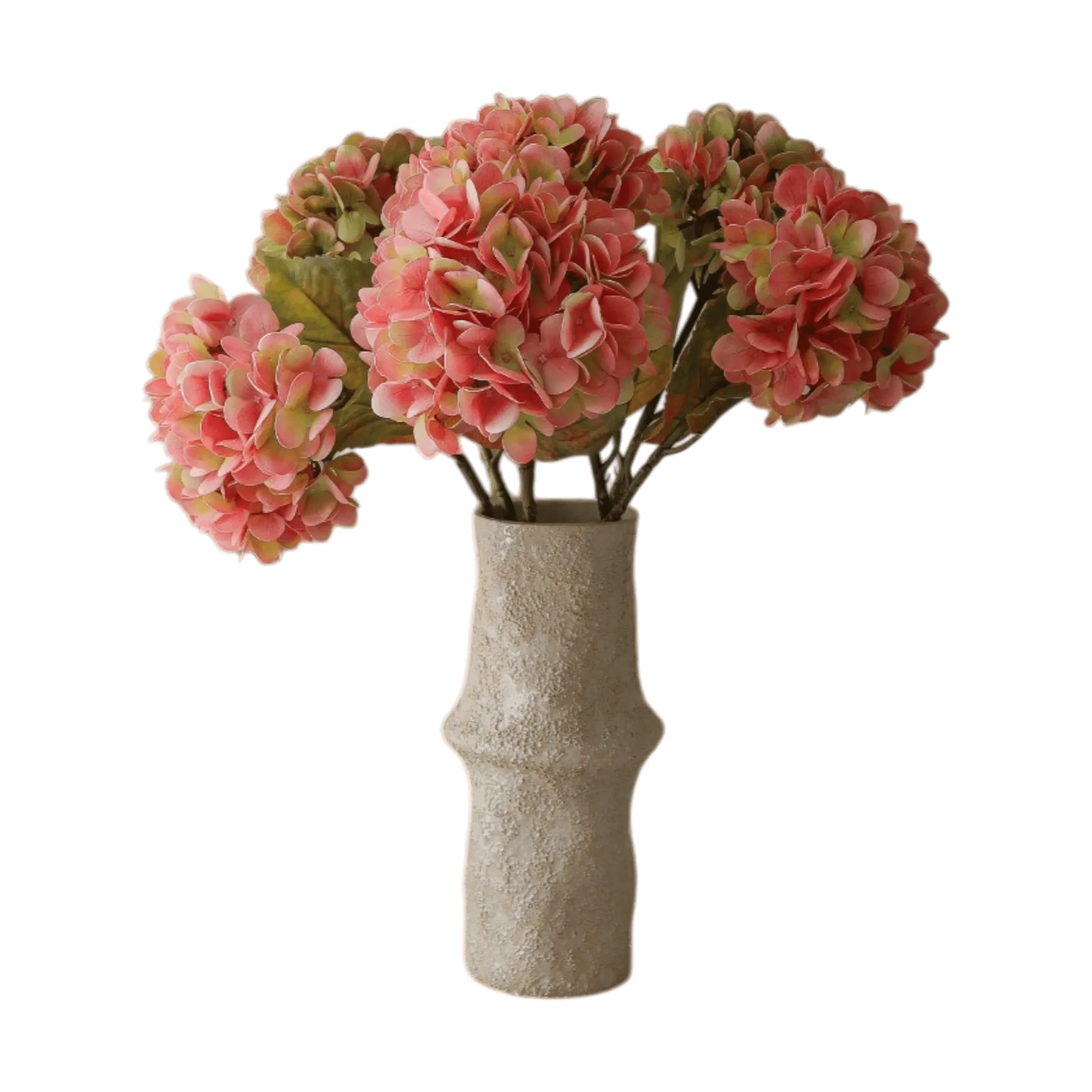 수국 인조 부케, 소프트 핑크, 60 cm, 5개 Botané | 보타네