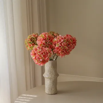 수국 인조 부케 - 소프트 핑크, 60 cm, 5개 - Botané | 보타네