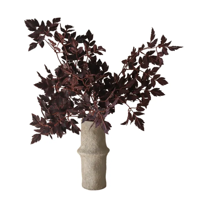 버건디 자두 잎 인조 부케 - 85 cm, 4개 - Botané | 보타네