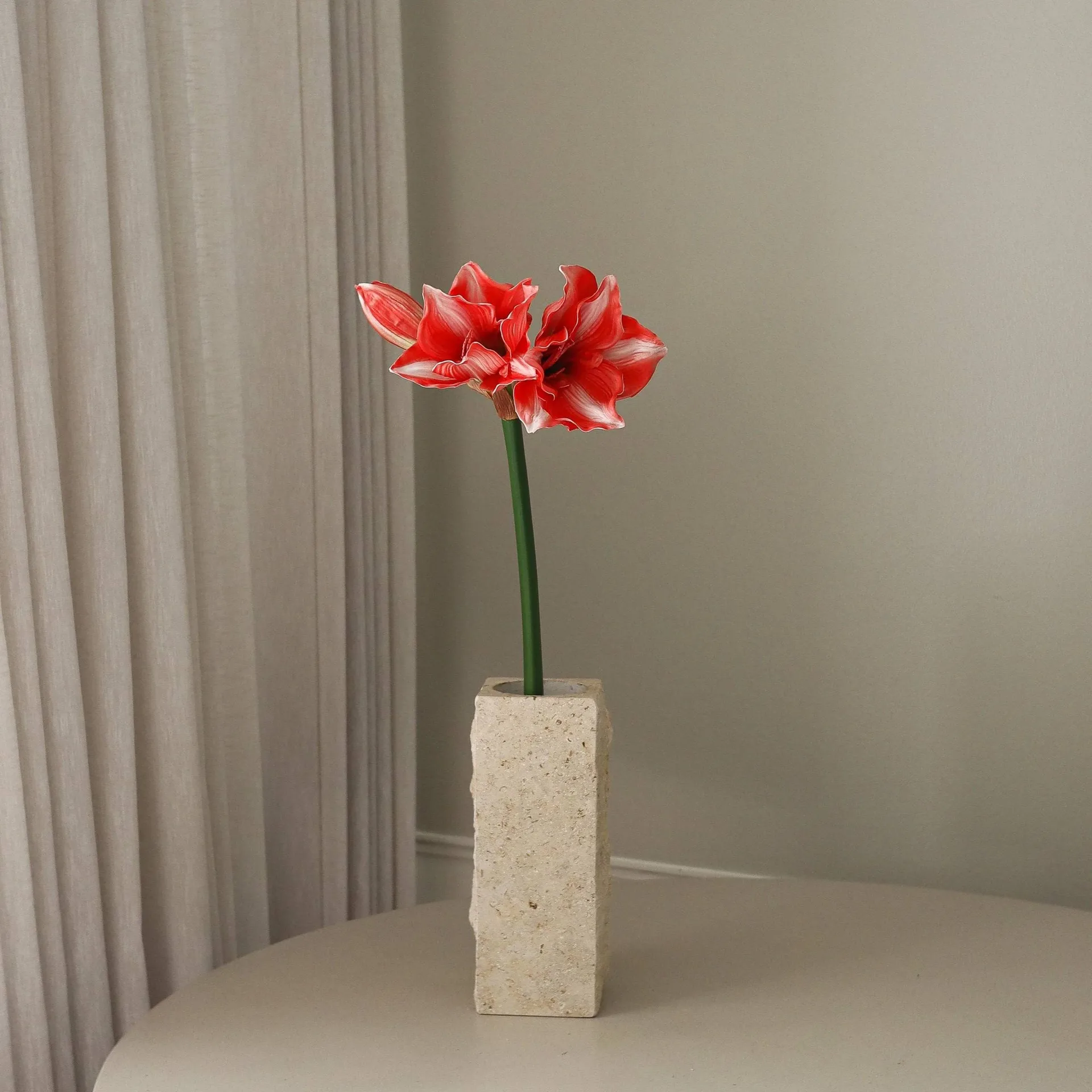 아마릴리스 인조 꽃, Dark red, 72 cm Botané | 보타네