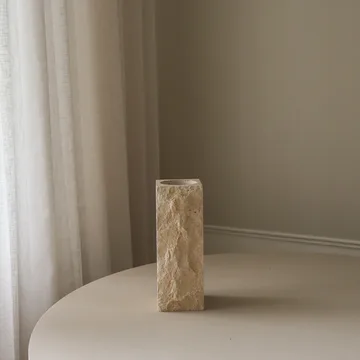 Limestone Edge 대리석 화병 - 미듐, 30 cm - Botané | 보타네