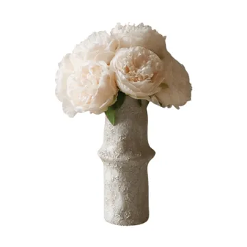Pioner 조화 꽃다발 - Mini, Cream 10 pcs - Botané | 보타네